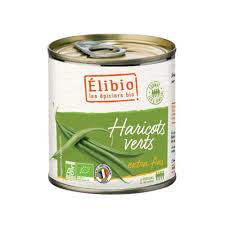 Elibio Haricot Vert Fr Boite 800g